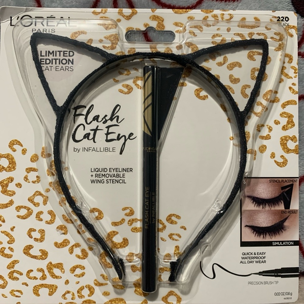 L'Oreal Paris Flash Cat Eye Eyeliner with Cat Ears